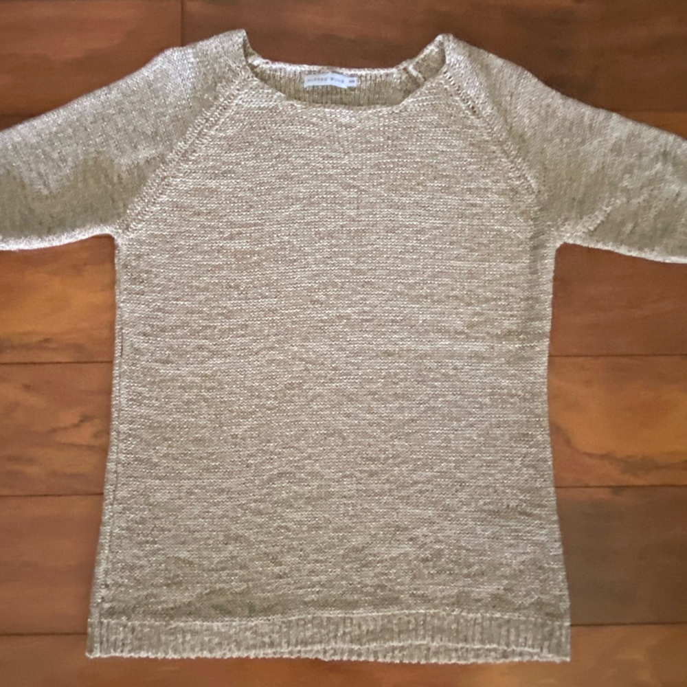 Alfred Sung Women's Beige Sweater size medium
